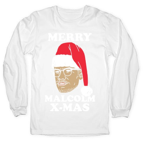 Malcolm X-Mas Longsleeve Tee